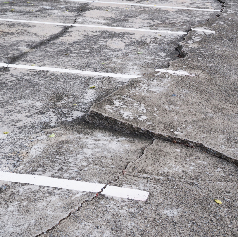 Premises Liability cracked pavement