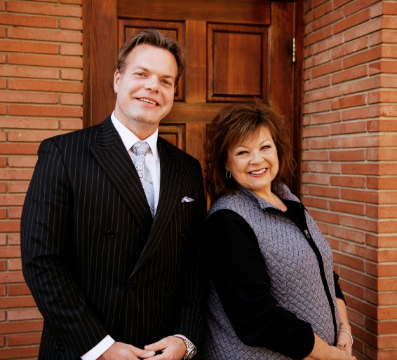 Evan Newman and Kathy Graves