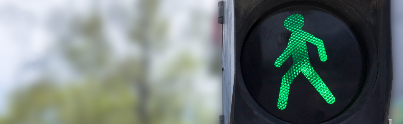 pedestrian crossing signal