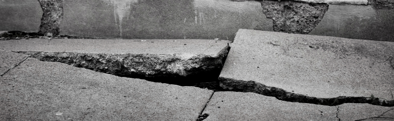 Premises Liability cracked pavement